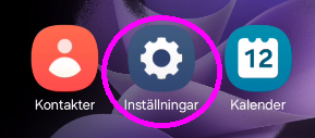 Android inställningar