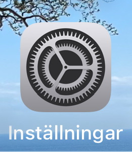 Iphone inställningar