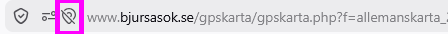 Tillåt Plats web-sida